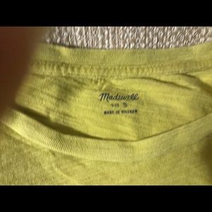 Preowned Madewell T Shirt SZ:S Green